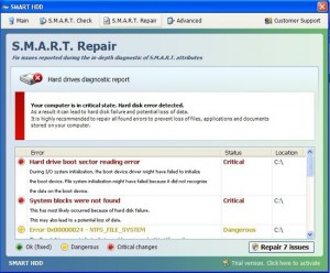 Data Recover Virus alert window