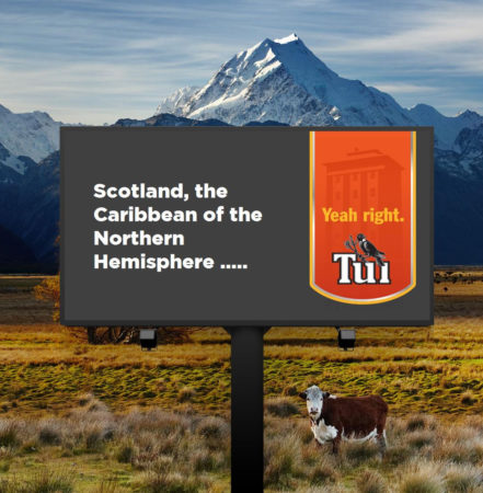 Make your own Tui billboard meme
