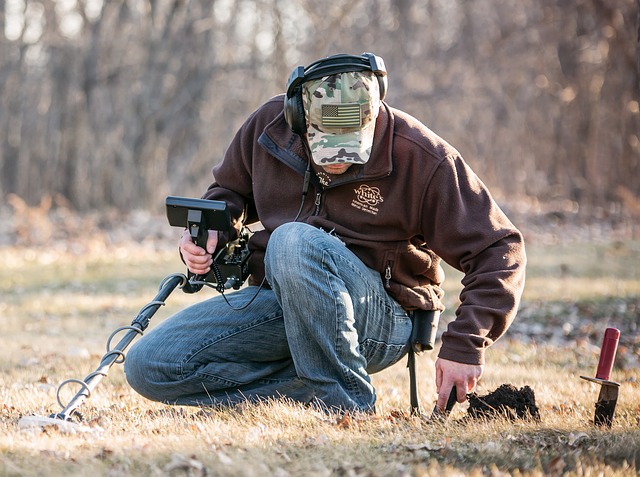 man digging for treasure to pay for SEO cost