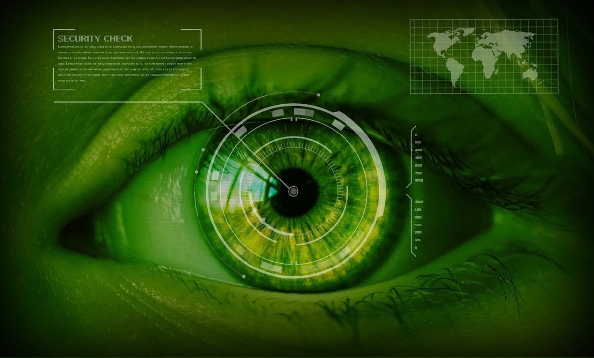 Digital eye processing security check