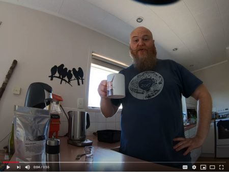 Steve Haywood talks coffee and whisky on his YouTube Channell whisky and coffee youtube channel