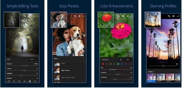 photo editing Adobe Lightroom
