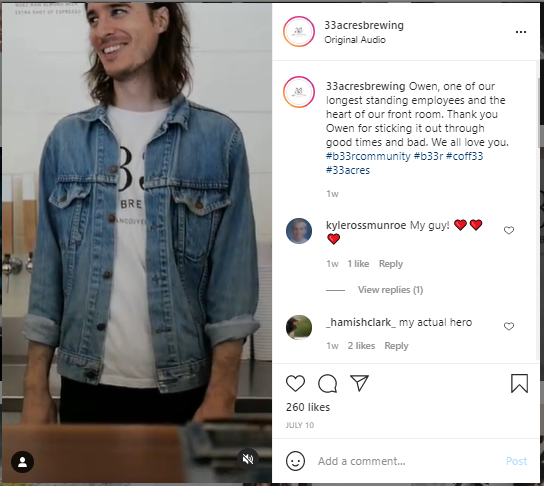 behind the scenes