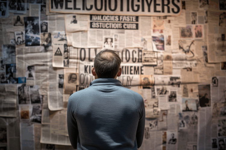 Man trying to figure out article idea