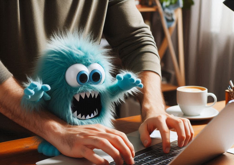 Monster messing up the wordpress maintenance