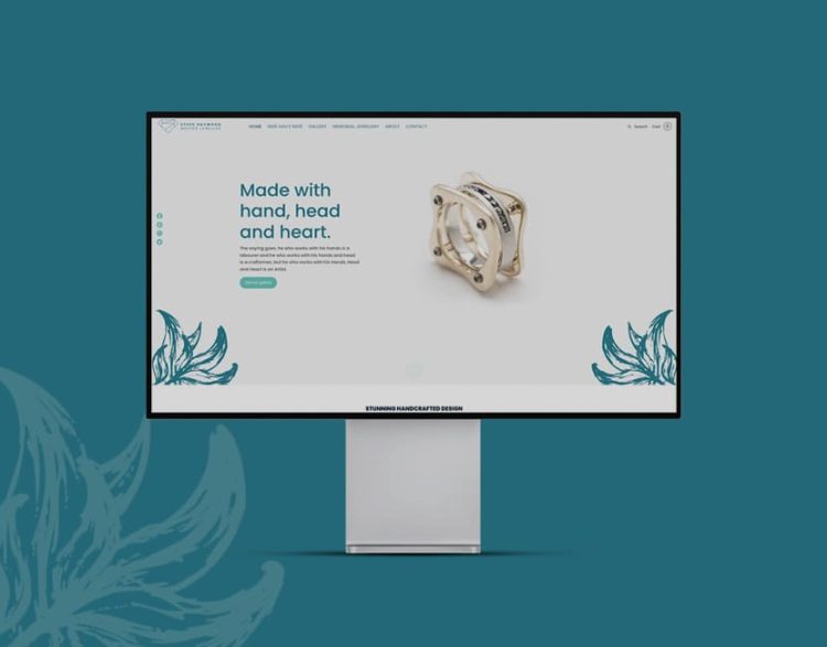 Steve Haywood Website Design