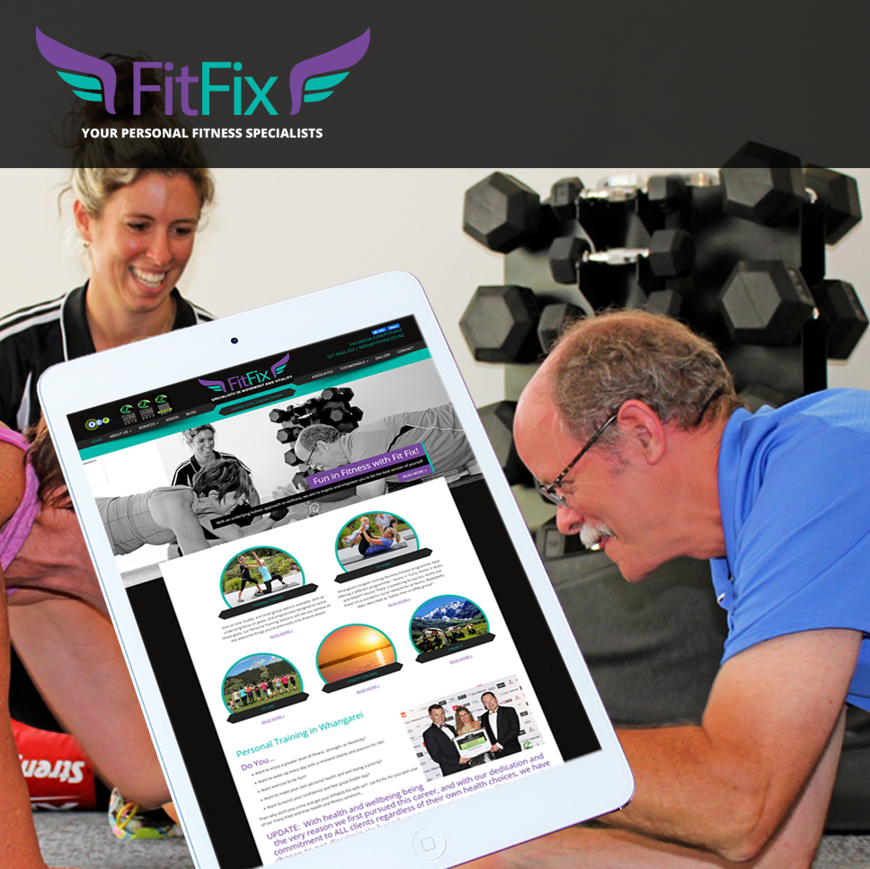 Fit Fix Personal Fitness Specialists website