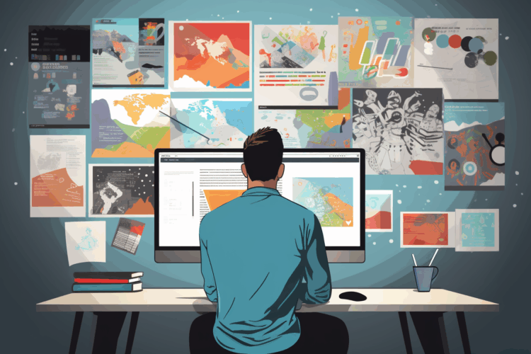 homepage tries to do everything